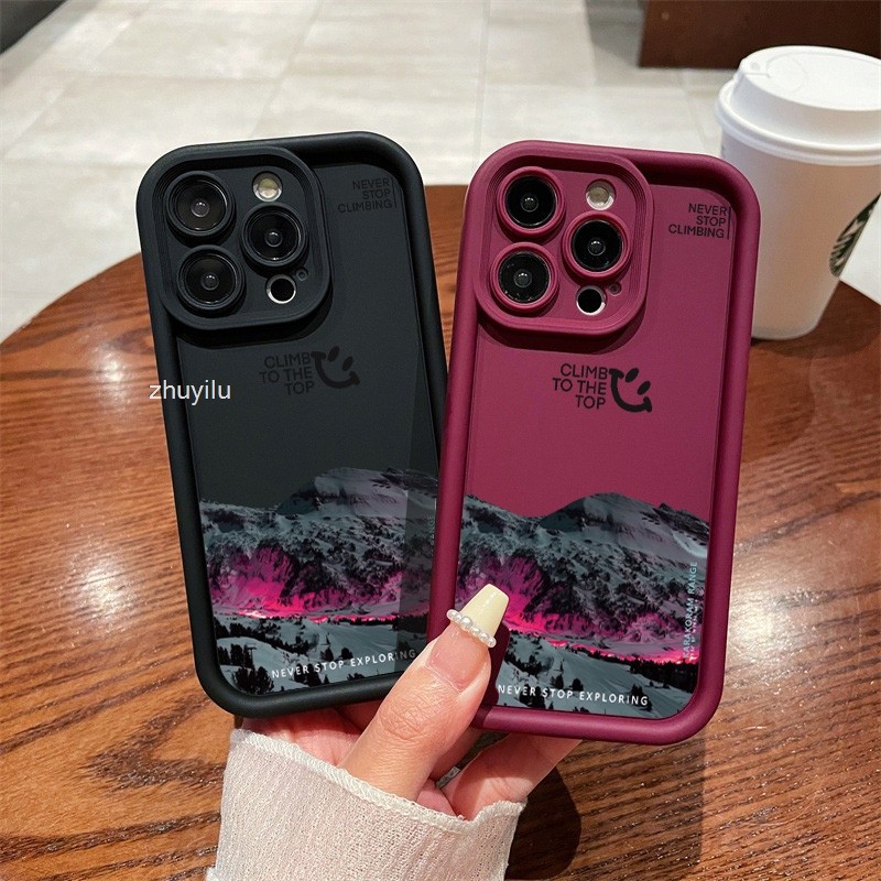 Peak Plane TPU สําหรับ OPPPO A3X RENO 8Z 8T 8 PLUS 7Z 7 6Z 6 PLUS 5G PRO LITE 6 4G กันกระแทก Matte S