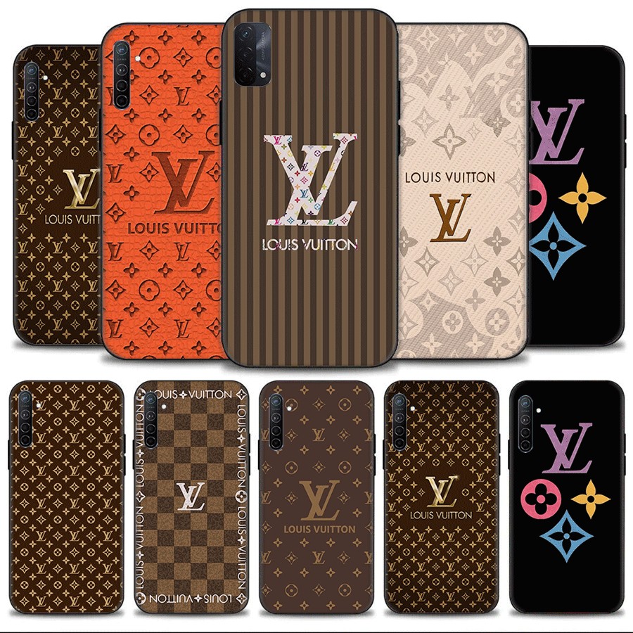 LV แฟชั่นแบรนด์LVโลโก้เคสโทรศัพท์สําหรับOPPO A3S A5 A93 A39 A57 A5S A7 A59 F1S A77 F3 TPUป้องกันกรณี