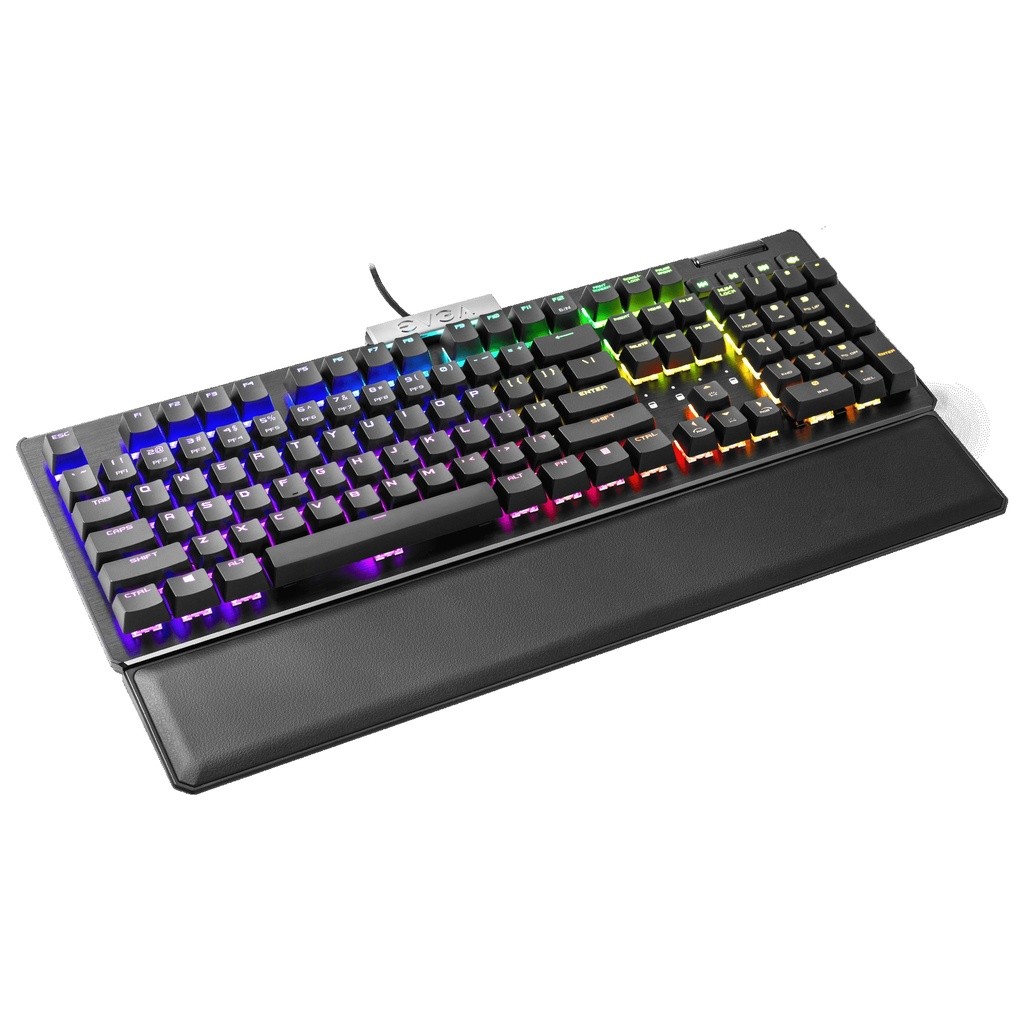 [กรุงเทพฯ ด่วน 1 ชั่วโมง] Keyboard (คีย์บอร์ด) EVGA Z15 RGB Gaming Mechanical Keyboard , Linear, EN