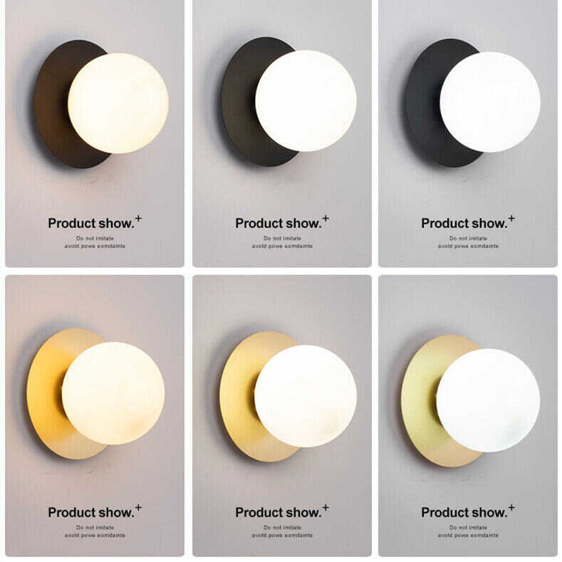 Mzd【3 🍀 Colors】Light Light Modern Minimalist Bedroom Bedside Living Room Background Wall Dec