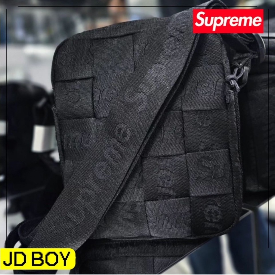 (ของแท้100%พร้อมส่ง) JDBOY - Supreme woven shoulder bag กระเป๋าสะพายข้างสุพรีม