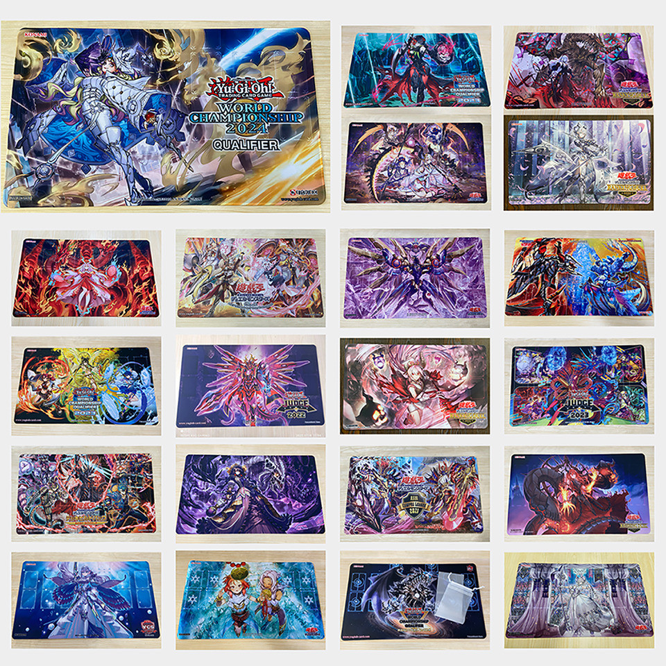 Yugioh Playmat Labrynth Diabellze Diabellstar TCG CCG Mat Mikanko Kashtira e-Heart Trading Card เกมแผ่นรองเม้าส์ฟรีกระเป๋า
