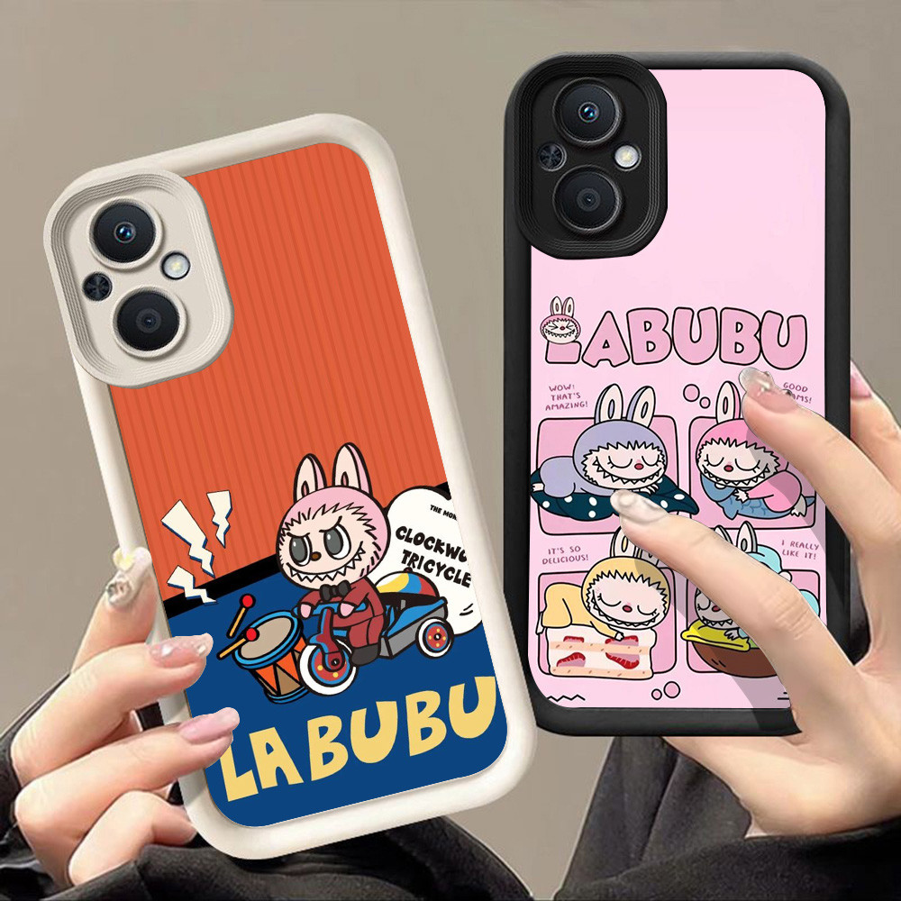 เคสสําหรับ OPPO Reno Find 8 7Z 7 X5 8Z Lite 5F 5G Q-81 LABUBU