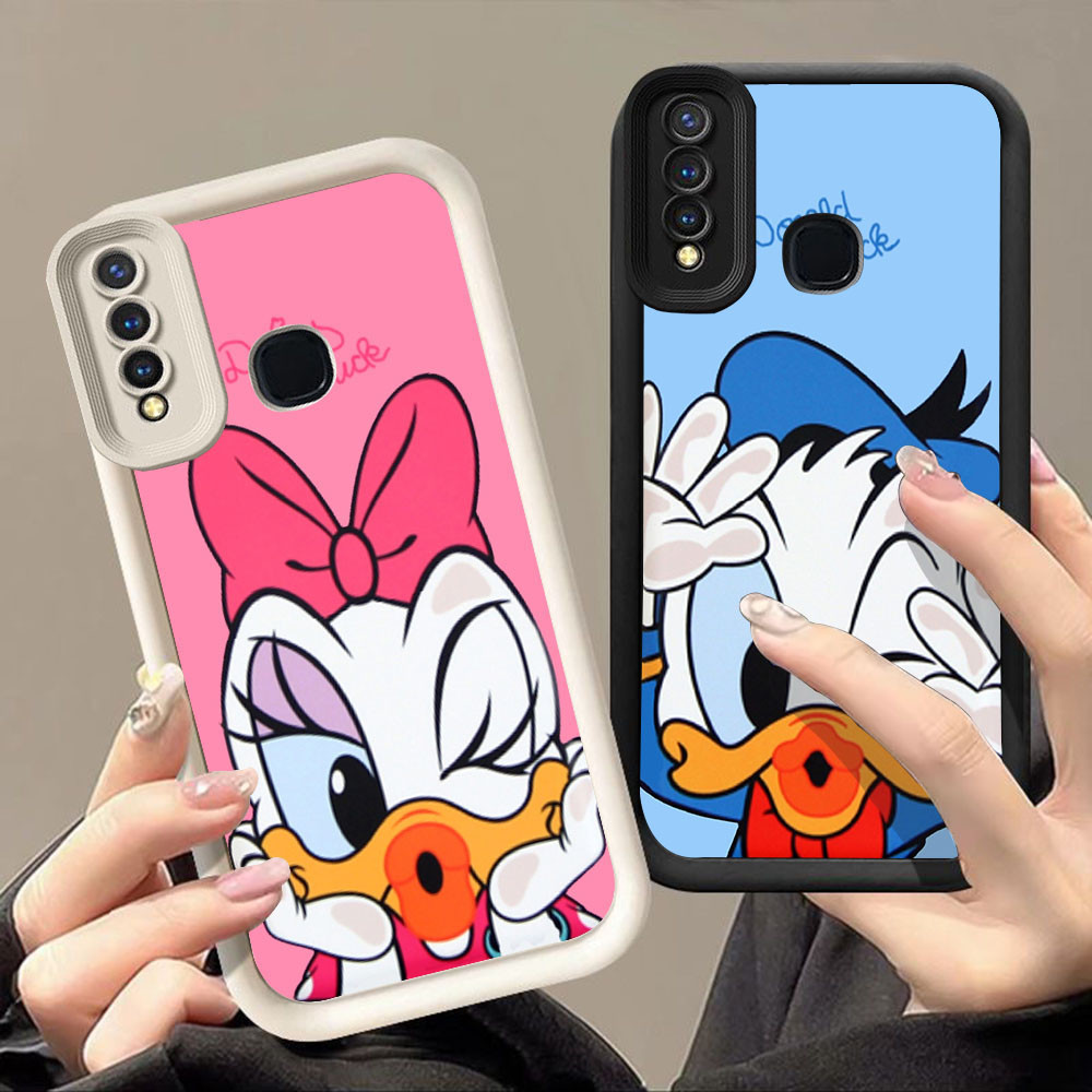 สําหรับ VIVO Y93 Y15 V15 Y12 Y50 Y17 Y91 Y95 Z1 V9 Y91C Y30 Y30i T1 5G Y91i Y19 Pro Q-70 โดนัลด์ดั๊ก
