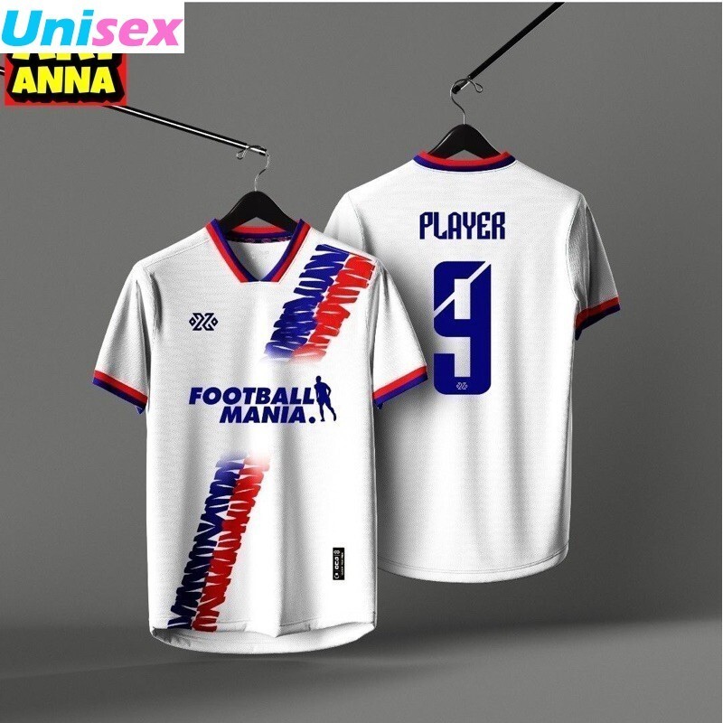 2024 ออกแบบใหม่ Bora Football Jersey Baju Malaysia Team กีฬากลางแจ้ง Retro 3d Quick Drying Jersey