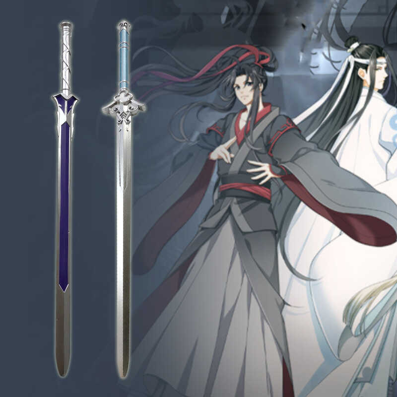 80Cm MO DAO ZU SHI *อาวุธสีฟ้าหมูคอสเพลย์ 1: 1 * Swordman ความ