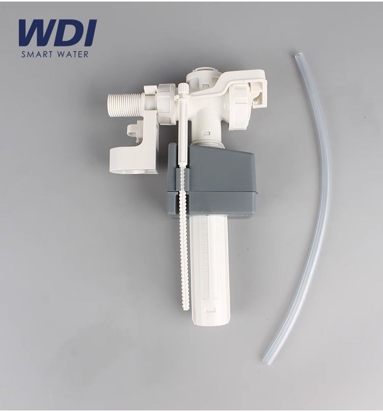 WDI WDI อุปกรณ์เสริมถังชักโครกทางเข้าด้านข้างวาล์วน้ําติดตั้งด้านข้างอุปกรณ์เสริมถังส้วม