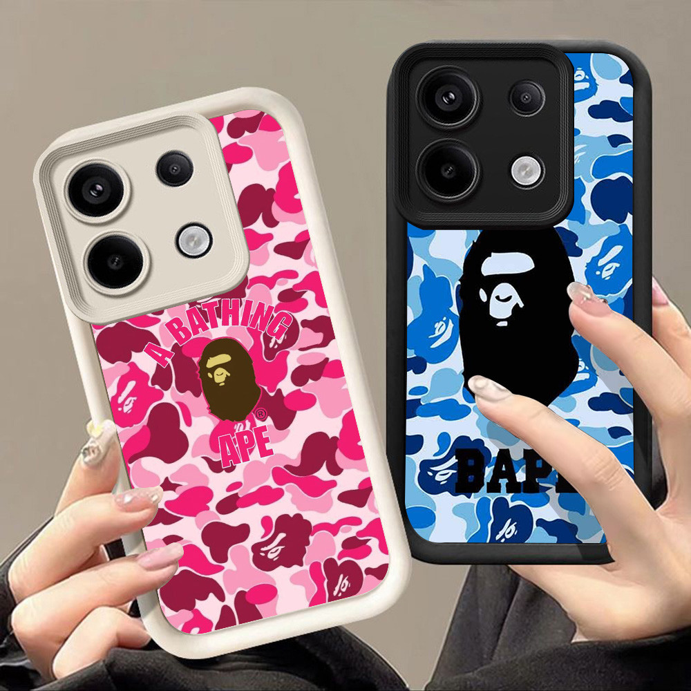 เคสสําหรับ Xiaomi Redmi Note POCO M6 X6 X7 14 13 Pro Plus 5G Q-63 ape