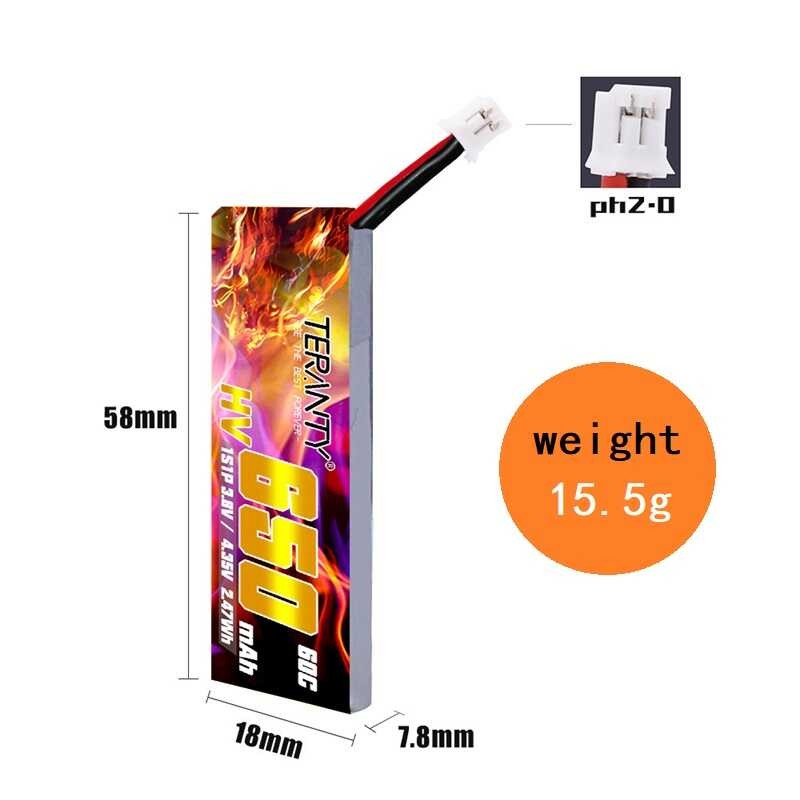 Δ 1/2/3/5/10Pcs พลังงานสูง GNB Tinyhawk Snapper7 E010 M80s Tiny7 Beta85 1S 3.8V แบ