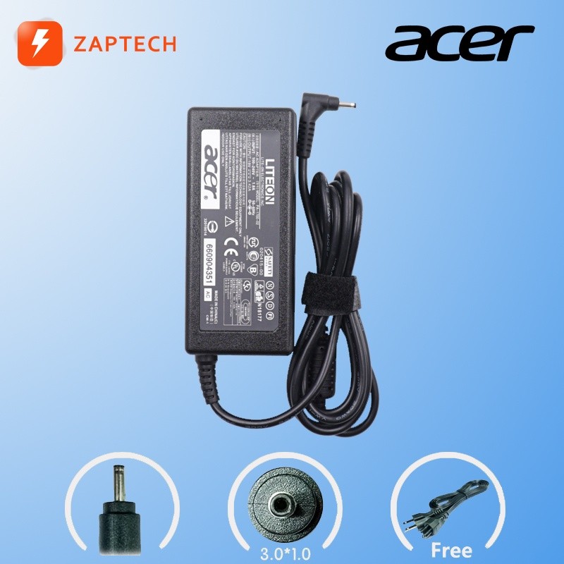 ในสต็อก Acer Aspire แล็ปท็อปชาร์จ 19V 3.42A สําหรับ Swift C720 C720P C730 C731 C740 C810 C910 CB5-57