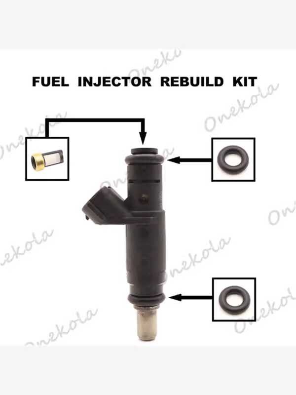 J ภาพใหญ่: ชุดซ่อมหัวฉีดหัวฉีดซีลสำหรับออดี้ VW A4 A6 Passat 2.0 B5 06B133551t