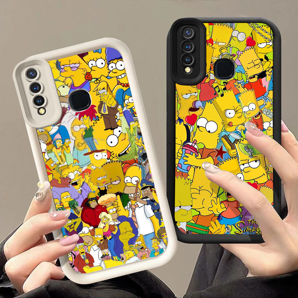 เคสสําหรับ VIVO Y93 Y15 V15 Y12 Y50 Y17 Y91 Y95 Z1 V9 Y91C Y30 Y30i T1 5G Y91i Y19 Pro Q-7 Simpson