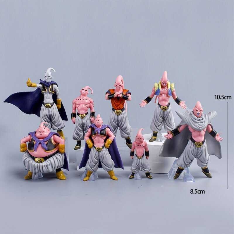 Z 8ชิ้น/ชุดอนิเมะดราก้อนบอล Super Buu Figure Min Buu Figurine PVC Action Co