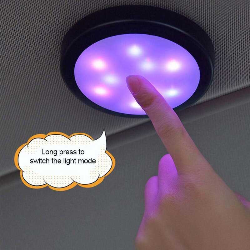 อุปกรณ์ตกแต่งภายในรถยนต์ EKLEVA LED แถบไฟตกแต่งสิ่งแวดล