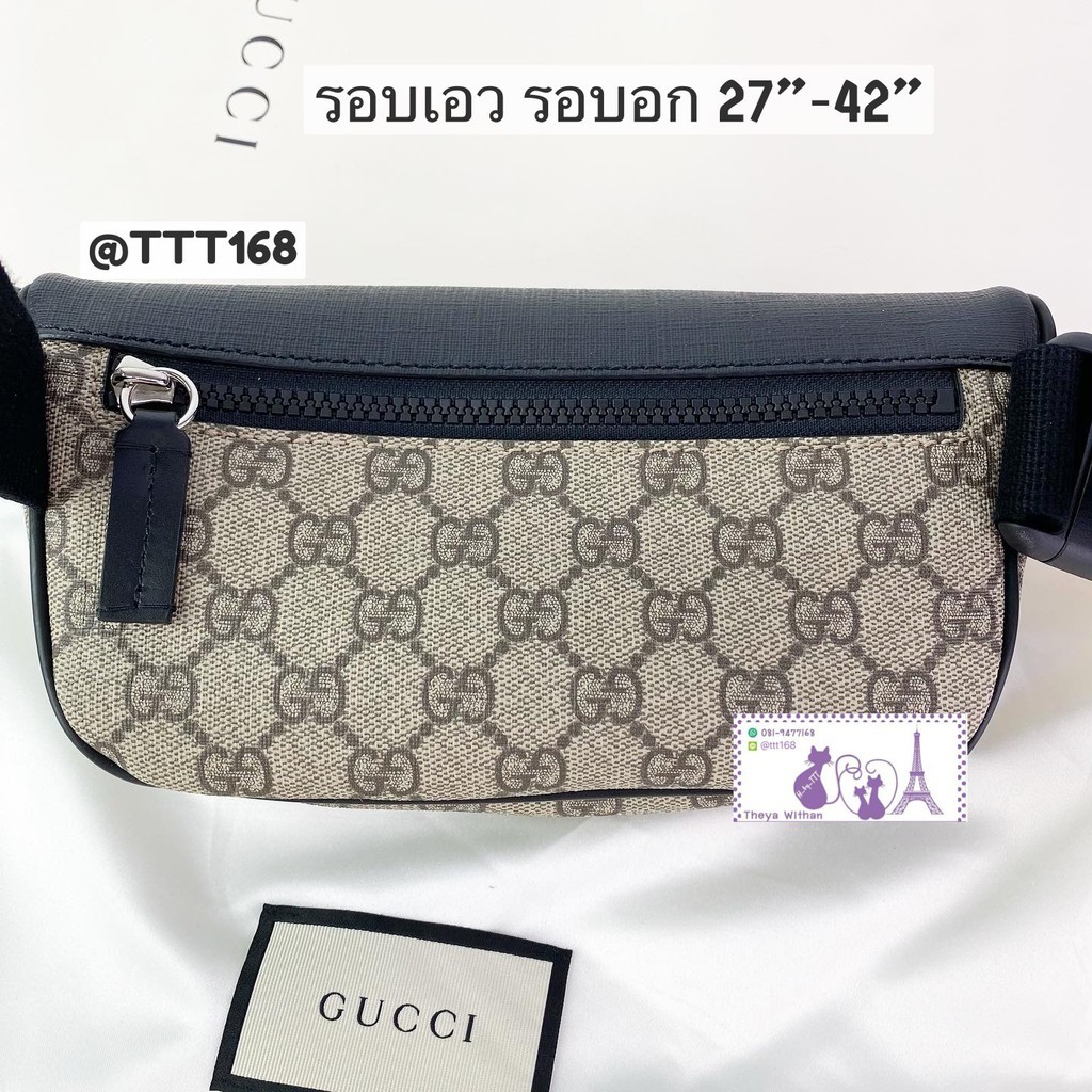 Gucci Belt  Bag supreme กระเป๋าคาดอก  ขนาดเล็ก ของแท้