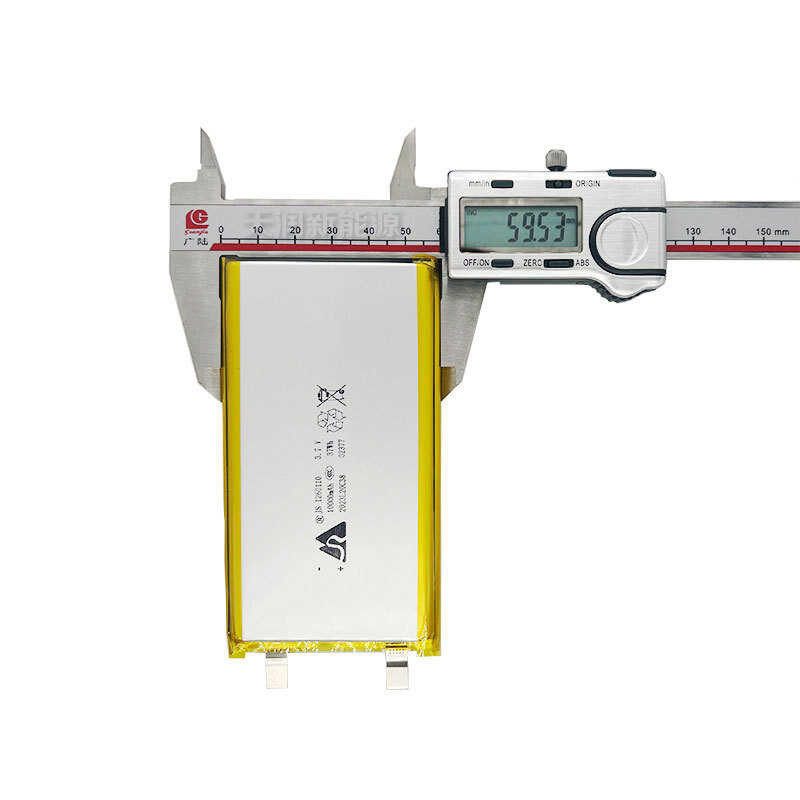 Δ แบตเตอรี่ใหม่ที่มีคุณภาพดี 3.7V, 10000Mah, 1260110 แบตเตอรี