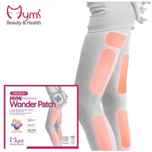 ในสต็อก เกาหลี Mymi Wonder Slimming Patch สําหรับต้นขาและขา