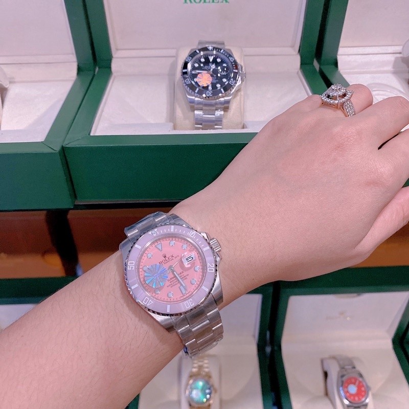 นาฬิกา rolex งานเทียบแท้ 1:1 size 40mm ระบบออโต้