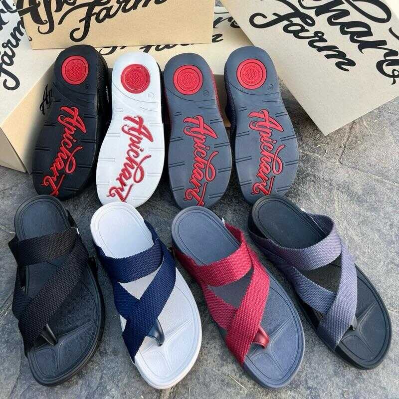 รองเท้าแตะ Apichart Farm รุ่นสลิงเวฟ ของแท้ V.2 ( พื้นใหม่ )