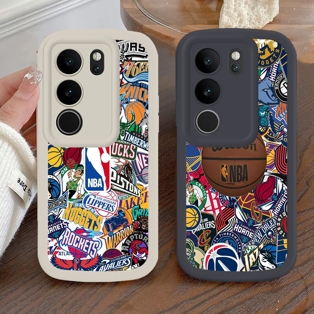 เคสสําหรับ VIVO V29 Y200 T3 V29E V30 Lite Y200e Pro 5G ฝาครอบ Z-89 โลโก้บาสเกตบอล