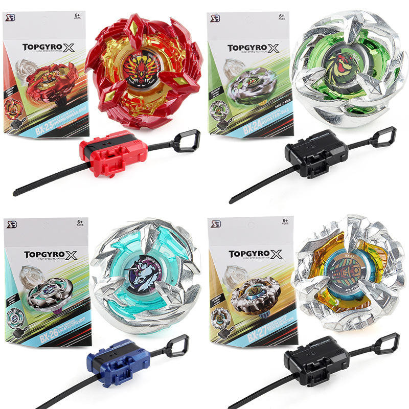 ของเล่น Beyblade X ระเบิด BX-23 Phoenix BX-26 การต่อสู้ยูนิคอร์น