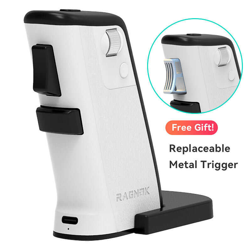 2: a RAGNOK เมาส์เกมมิ่งแนวตั้งสำหรับเกมยิง (สีขาว) ส