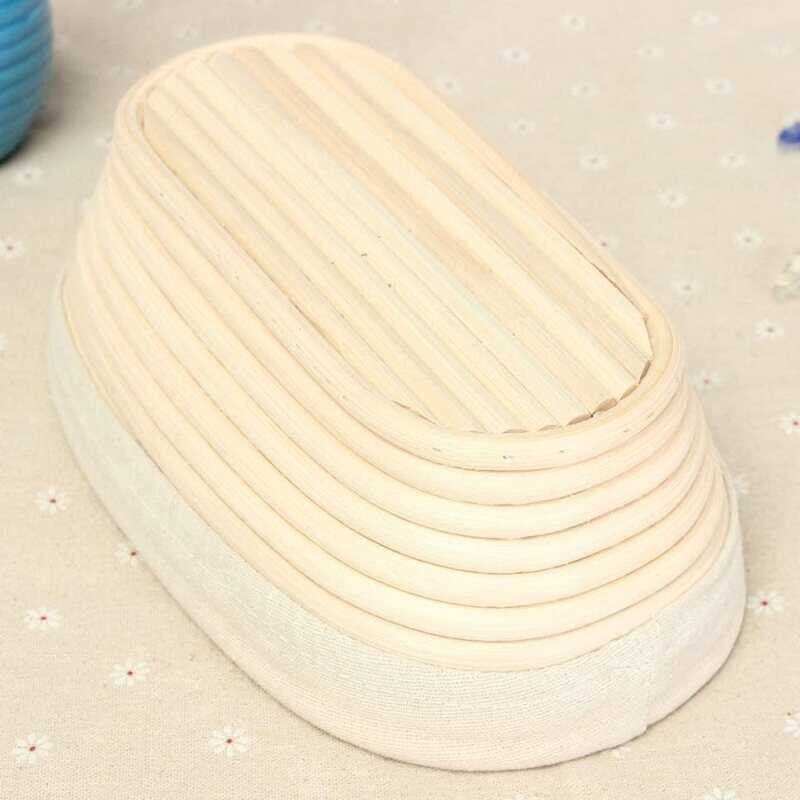 Proofing Banneton Basket Set - Artisan Sourdough Bread Bakery Basket,Dough Scraper/Cutter & Brotf