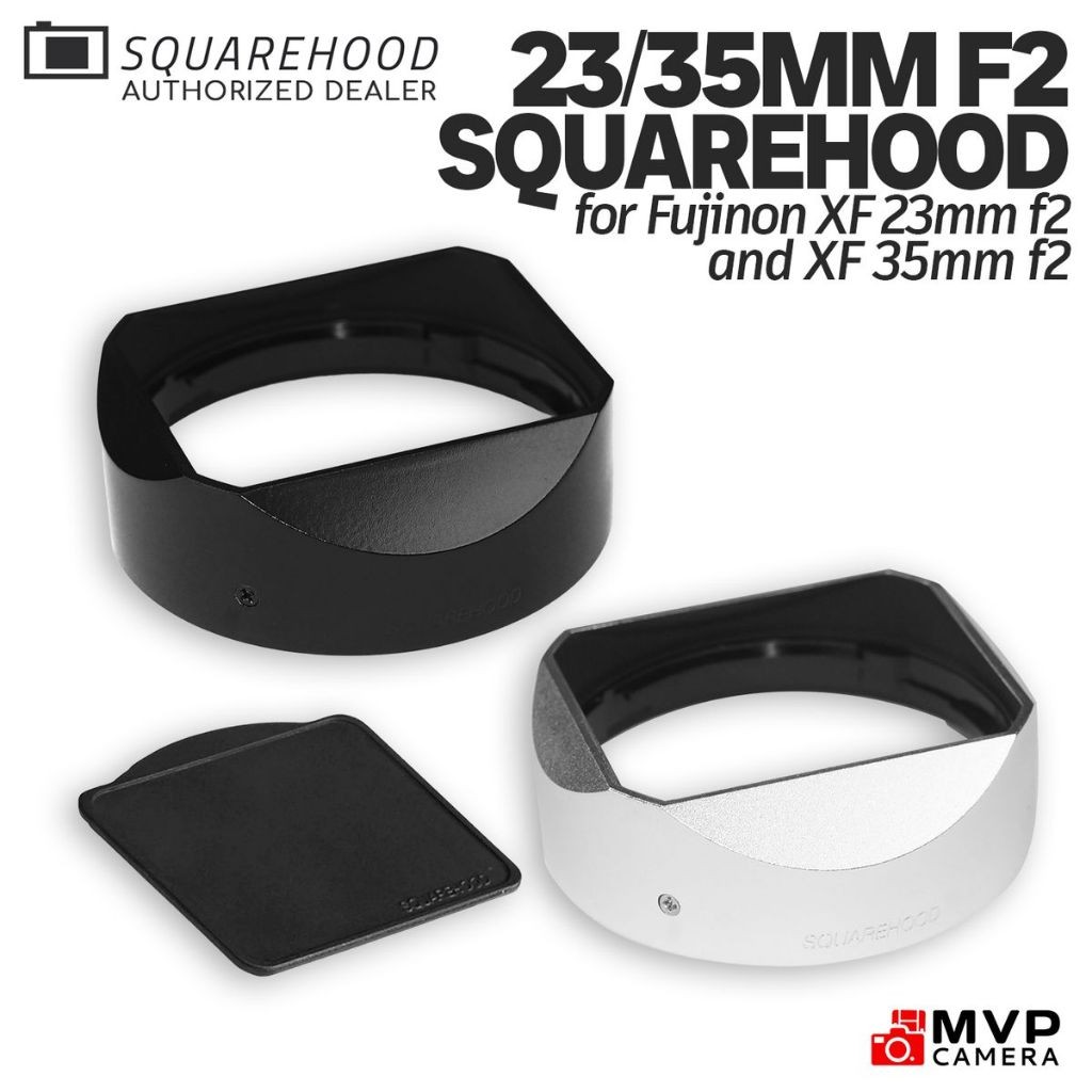 ในสต็อก SQUAREHOOD สําหรับ Fujinon XF 23mm 35mm f2 MVP CAMERA