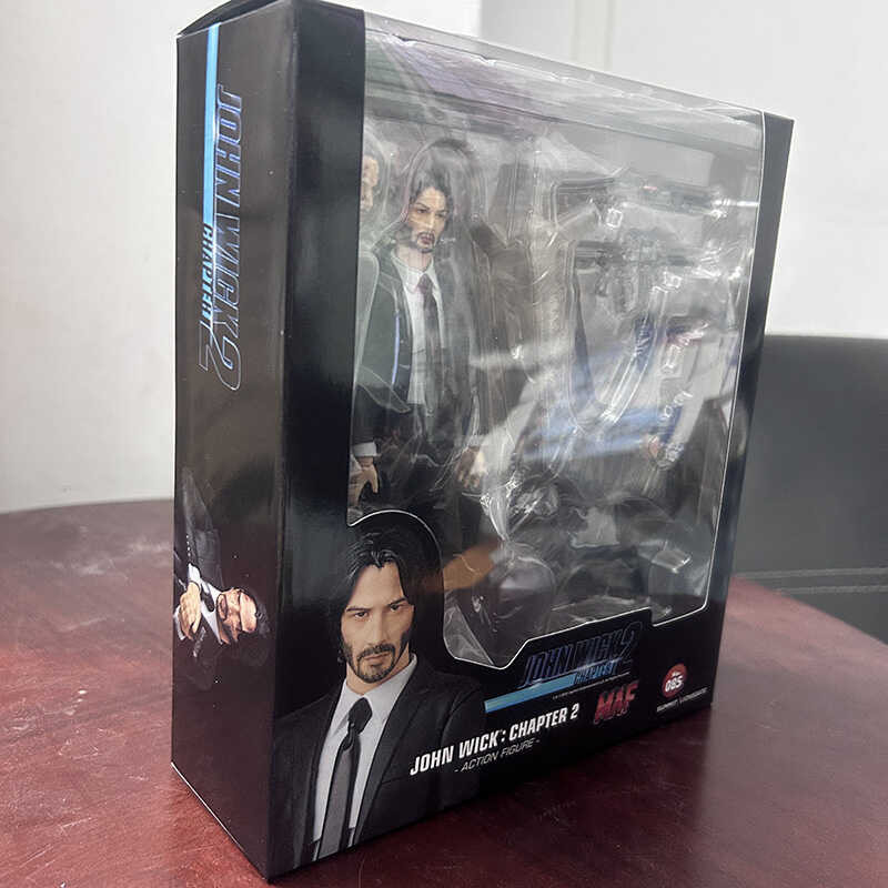 ◆ Δ John Wick Mafex 085 Series Action Manikin โมเดลของเล่นข้อต่อเหตุกา