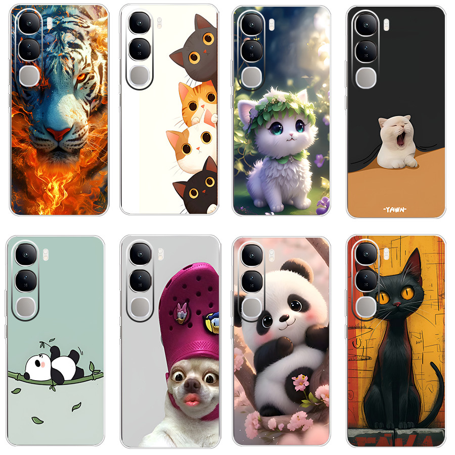 เคสสําหรับ vivo y200 5G y19s เคสซิลิโคนแบบนุ่ม TPU พิมพ์ฝาครอบโทรศัพท์