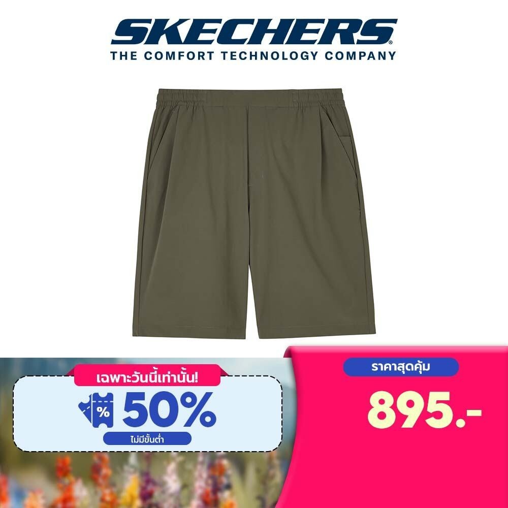 Skechers สเก็ตเชอร์ส กางเกงขาสั้นผู้ชาย Men Diamond S Collection Shorts - L224M013-0409