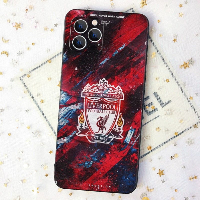 Iphone 5 5s 2016 6 6s 7 8 Plus 6s SE 2020 X XS ความเข้ากันได้ TPU Soft Shell Case Liverpool Football Club - รูปที่ 6