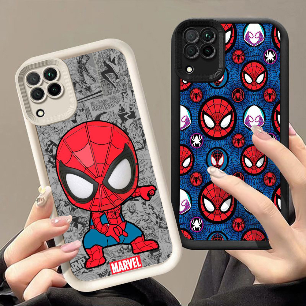 ปลอกสําหรับ Samsung M15 M04 A22 F04 A12 A06 A04E A05 A04 5G A07 A07 Q-27 Spiderman