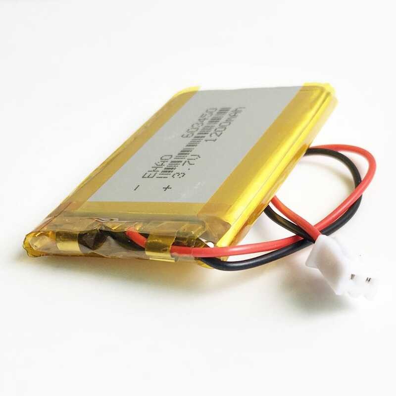 Δ EHAO 603450 3.7V 1200Mah Li-Polymer Lipo แบตเตอรี่แบบชาร์จไฟได้พร้อ