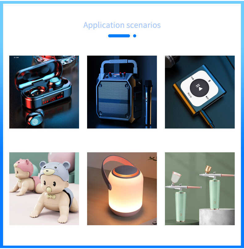 Δ ความจุจริง 103040 3.7V 1200Mah ลิเธียมโพลิเมอร์แบตเตอรี่แ