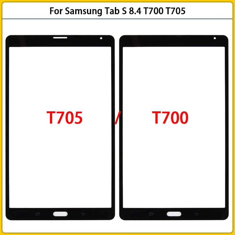 ในสต็อกใหม่ 8.4 นิ้วสําหรับ Samsung Galaxy Tab S 8.4 LTE T700 SM-T700 T705 SM-T705 หน้าจอสัมผัส LCD 