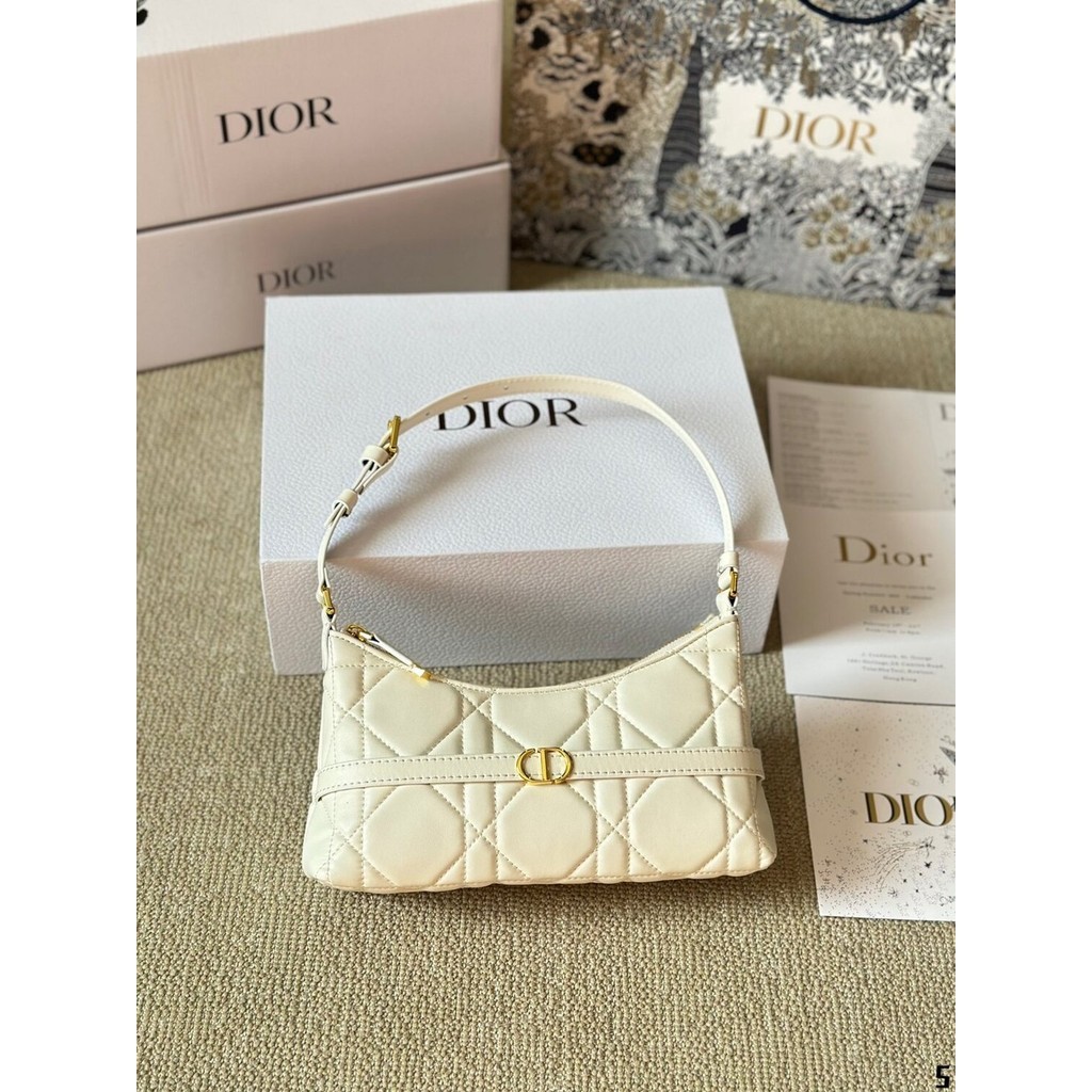 ((YuYu Ready Stock) กระเป๋าใต้วงแขนแฟชั่นElegant Dumpling Bag Miniประณีตกระเป๋าสะพายคลาสสิกMessengerกระเป๋ากระเป๋าถือหรูหราขนาด 24 * 13 ซม.