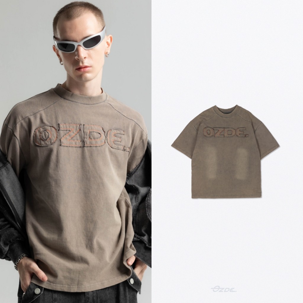 OZDE. - เสื้อยืด เเขนสั้น ผ้าฟอก รุ่น OZDE