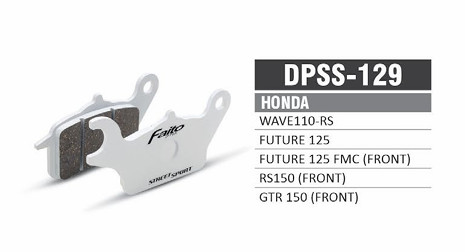 ผ้าเบรค FAITO STREET SPORT [ FRONT / DEPAN ] HONDA RSX150 RSX150 / RS150