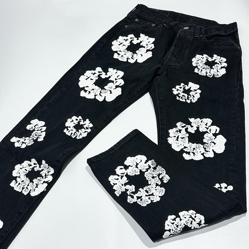 ♞NEW DENIM TEARS สีดำ FUI