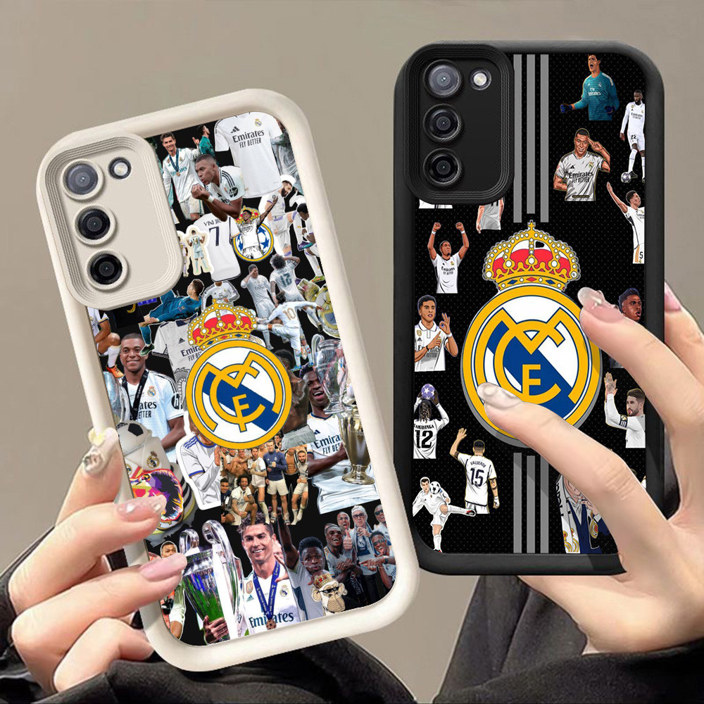 SAMSUNG เคสสําหรับSamsung A10 A72 M07 F07 J2 M30S J4 J7 J6 A7 M21 Prime Plus Pro 5G Q-25 แฟชั่นฟุตบอ