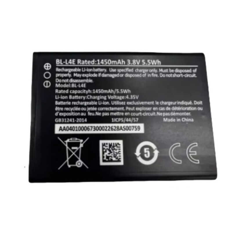 ▥ RUIXI แบตเตอรี่ 1450Mah แบตเตอรี่สําหรับ  Bl-L4e แบตเตอรี่โทรศัพท์ + เครื่องมือ