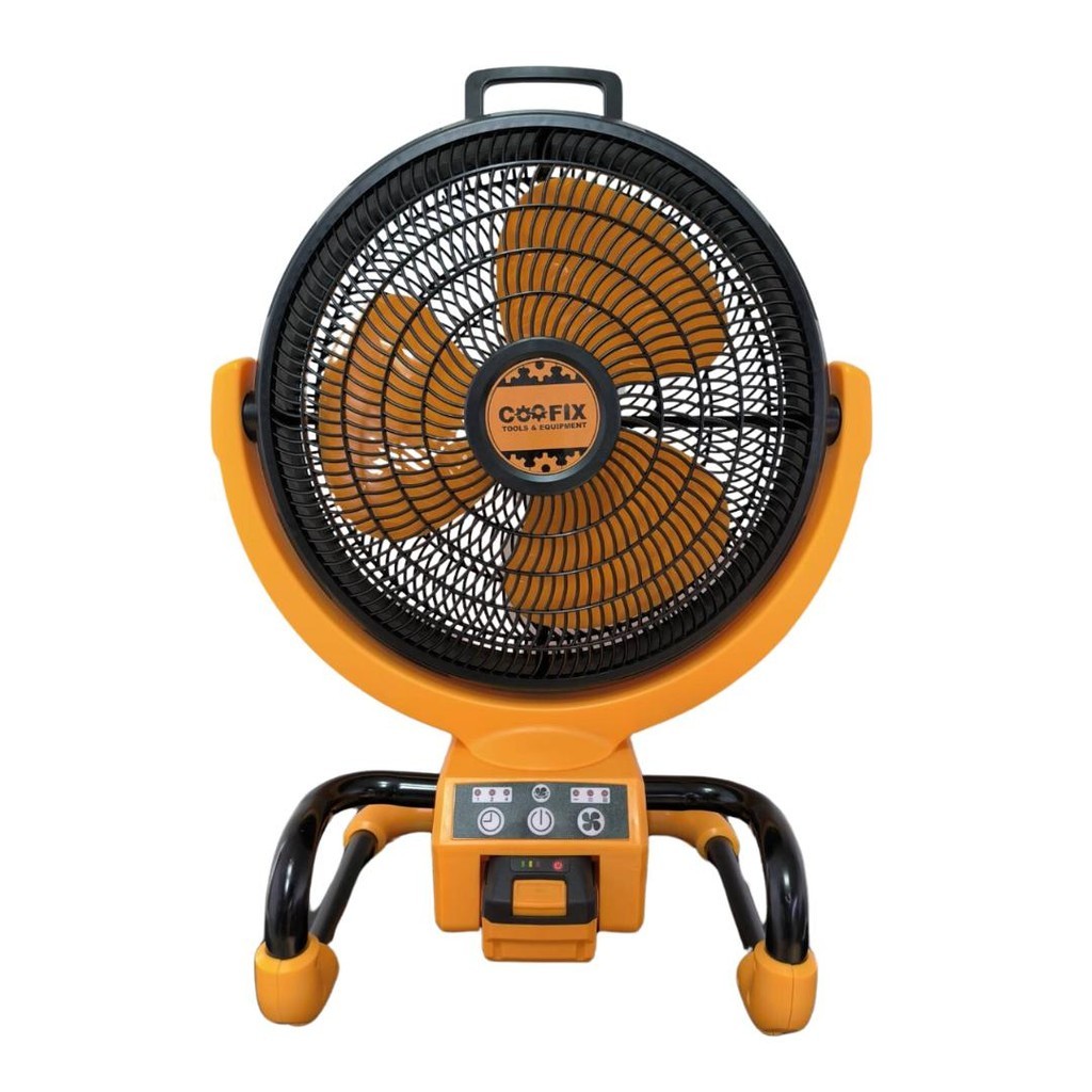 พัดลมแบตเตอรี่ พัดลมไร้สาย COOFIX CF-CEF001 แบตเตอรี่ขนาด 4 Ah มีประกัน
