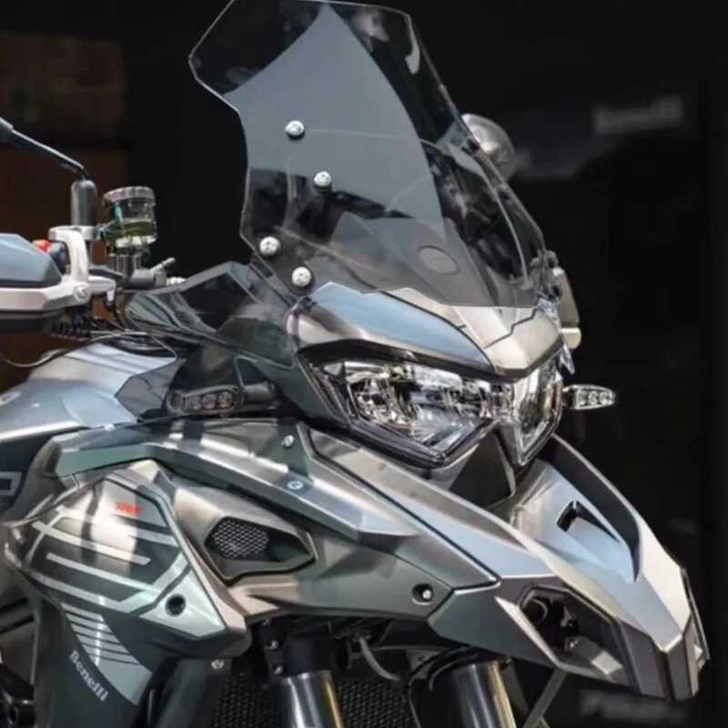 Δ Benelli Trk502 Trk502x Trk552 Trk552x รถจักรยานยนต์กระจกหน้ารถ 1