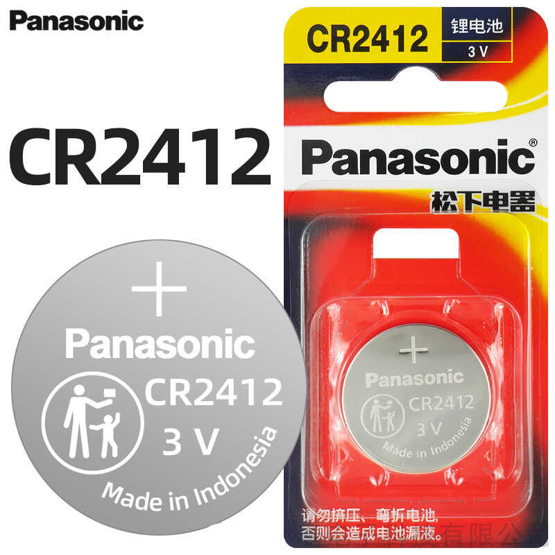 Δ 100% เดิม Cr2412 3V ปุ่มเซลล์
