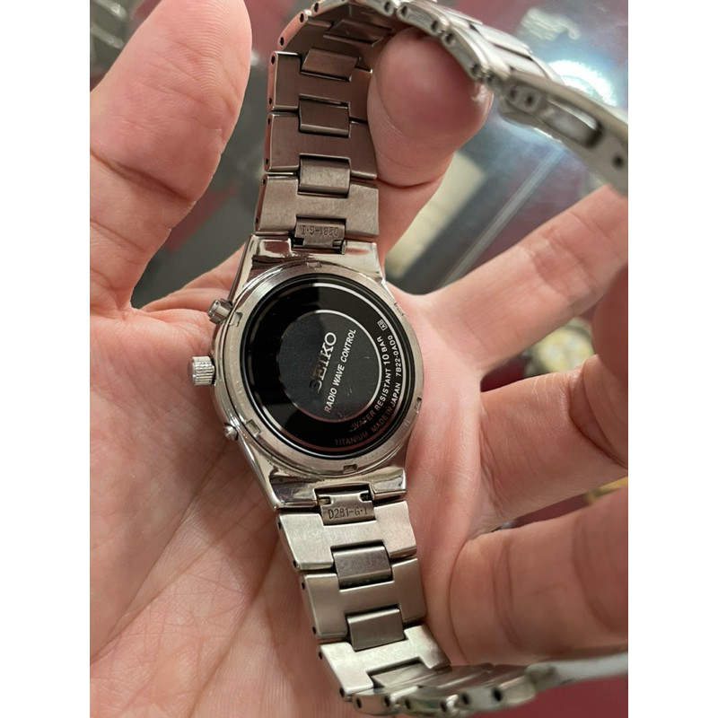 Seiko Radio wave control solar titanium (no. 2)