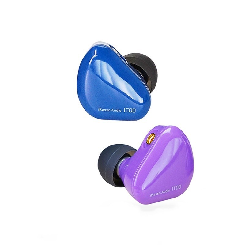 iBasso IT00 3.5mm In Ear Earphone Double Dynamic Driver HIFI Earphone Bass DJ Metal MMCX Earphone H