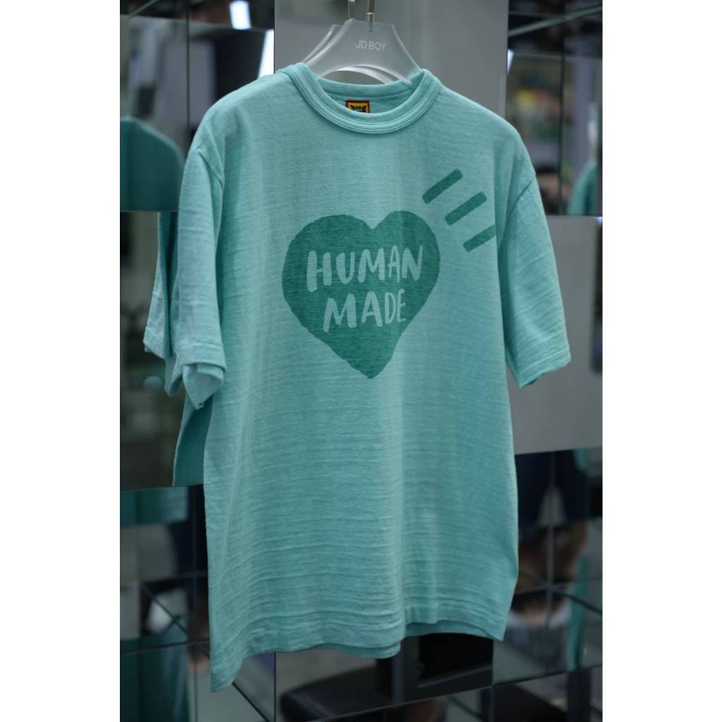 ♞(พร้อมส่งแท้100%) JDBOY - Human Made heart logo Tee erfv