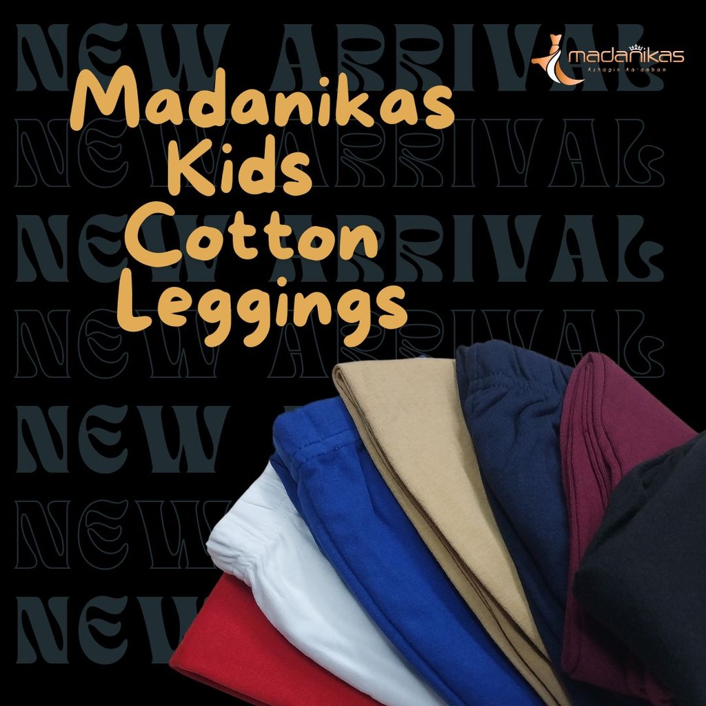 MADANIKAS เลกกิ้งผ้าฝ้ายสําหรับเด็กสําหรับ Kurtis