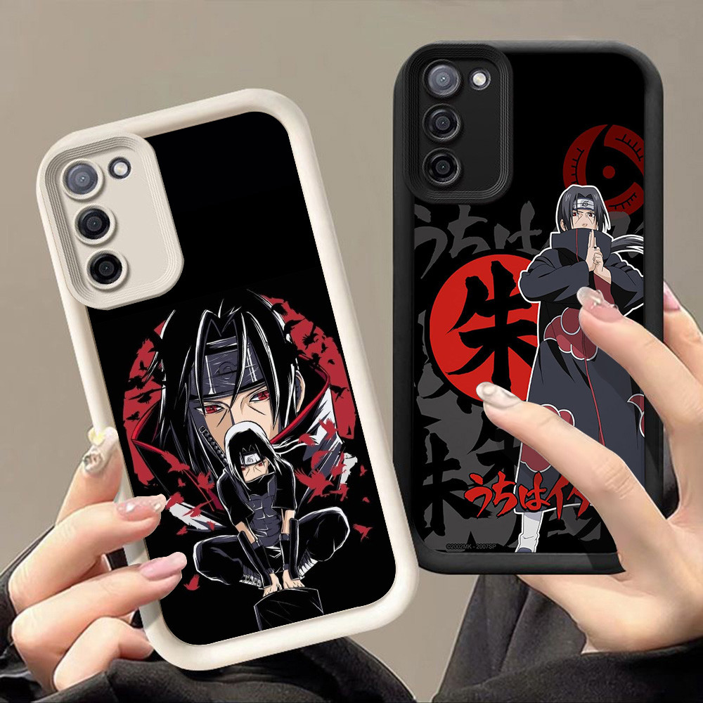 สําหรับ Samsung A10 A72 J2 M30S J4 J7 J6 A7 M21 Prime Plus Pro 5G Q-16 อะนิเมะ Uchiha Sasuke